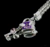 Key & Lock Jewelry Cell Phone Charm Pendant Lanyard Key Chain Strap