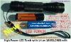 LED TORCH WIEH 18650 BATTERY(PCM EMBEDDED)