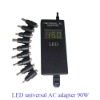 LED Universal Automatic laptop AC adapter,LED Automatic AC adapter,Universal AC adapter,Universal notebook AC adapter