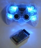 LED wireless joystick for PS2 and USB