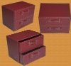 Leather Storage Boxes