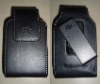 Leather case for Blackberry 9500/9000/8900 with Clip (hot)