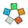 MSL-B100 Most Popular Outdoor Decorative Solar Brick Lights