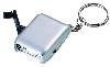Mini Dynamo Wind up / Rotary / Crank LED Flashlight / Torch on Key Chain