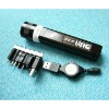 Mobile phone charger with flashlight