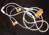 Mobile phone hands free \ cell phone hands free \ cell phone headset \ mobile phone headset ear phone for ipod nano4