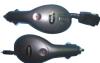 Mouse-Shape Retractable Cable Car Charger, car charger, usb car charger