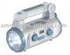 Multifunctional Solar & Crank Dynamo Flashlight