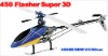 Mystery Hobby,Mystery RC Helicopter,450 Flasher Super 3D,450SE NEW V2/Silver