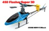 Mystery Hobby,T-rex RC helicopter,Mystery RC Helicopter,450 Flasher Super 3D,450SE NEW V2/Black