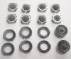 PDA parts for blackberry 8900 black track ball