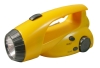 PS-865 crank dynamo flashlight radio
