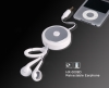 Patent Retractable Earphones
