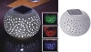 Porcelain  Color Changing Solar Light