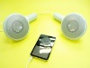 Portable Earphone Shape Speaker  / Stereo Speaker for ipod