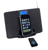 Portable Speaker for iPod/3G iPhone with FM radion, clock and alarm