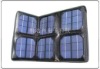 Portable solar laptop charger, foldable, high photoelectrical transformation rate