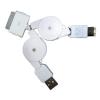 Retractable USB Cables compatible for MP4 player