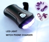 Rotary mobile phone charger,charger,emergency charger