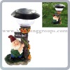 SU4401 - Solar Polyresin Gnome,Outdoor Solar Light