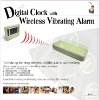 Solar Powered Wireless Vibrating Alarm Clock