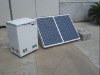 Solar System:Solar Panel+Battery+DC REFRIDGERATOR