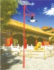 Solar Yard Lamp, Solar Courtyard Lamp, Solar lighting, HTYL007