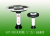 Solar table advertising lights