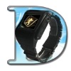 Traditional black stainless steel bluetooth watch mobile phone, mobile phone , cell phone