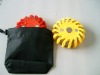 Traffic light, road barrier, roadway safety, police equipment