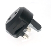UK Plug Adapter with 13A fuse installed