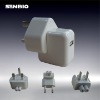 USB Power Adapter With Changeable Plugs /USB Power Adapter/USB ChargerUSB Travel Charger/Mobile Phone Charger For ipod iphone 3G