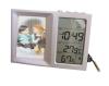 Weather Station Clock with Photo Frame