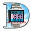 Web camera, mp4 watch camera ,dvr watch camera with alarm clock