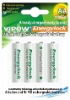 alkaline rechargeable battery