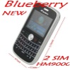 blackberry HM9000 hot selling gsm mobile phone Dual sim card mobile phone with camera and bluetooth unlocked