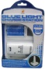 blue light charge station including 1800mAH rechargeable battery pack
