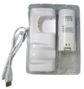 blue light charge station & rechargeable battery fro Wii