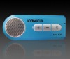 bluetooth car kit KBT-520(sun visor cyan colour)