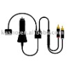 car charger with 3.5 dc Plug & audio cable for ipod