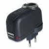 cigarette adaptor with USB port