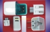 double USB charger for iphone 3G(ip-052)