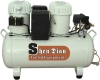 double-ended silent compressor for dental