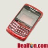 full housing cover with keypad for blackberry curve 8300 red