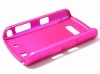 hot pink rubber hard back cover for Blackberry 9300/8900