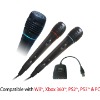 karaoke microphone for wii/PS3/PS2/Xbox360 Game Accessories