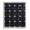 mono crystalline photovotaic solar panel, tempered glass laminated, 35w, 40w, 45w