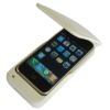 portable power docking station with leather case pouch and speakers for iPhone 3G, ipod touch (accessories, backup battery)