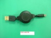 retractable USB Charging Cable for Nintendo Dual Screen i / DSi
