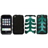 silicon case with fashionable protector for iphone 3G